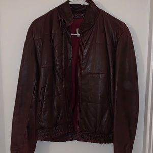 100% soft vintage leather jacket